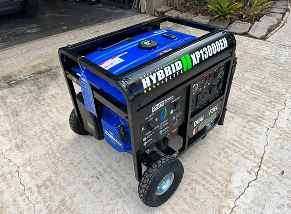 DuroMax XP13000EH Dual Fuel Portable Generator 1
