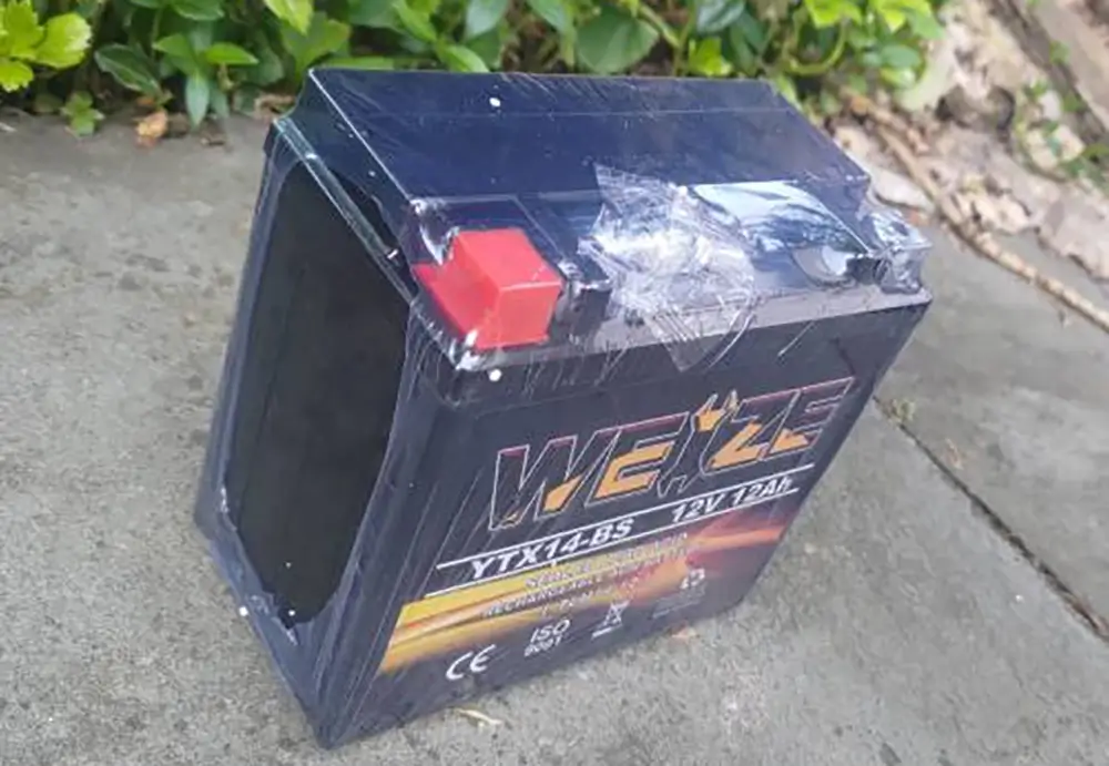 Weize YTX14 BS ATV Battery 2